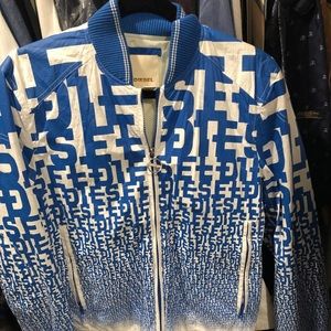 Diesel Men’s Jacket Blue Small